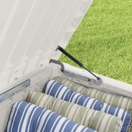 Baule Keter Cassapanca Bianco Multiuso Contenitore Giardino Plastica Terrazzo | BricoShop24