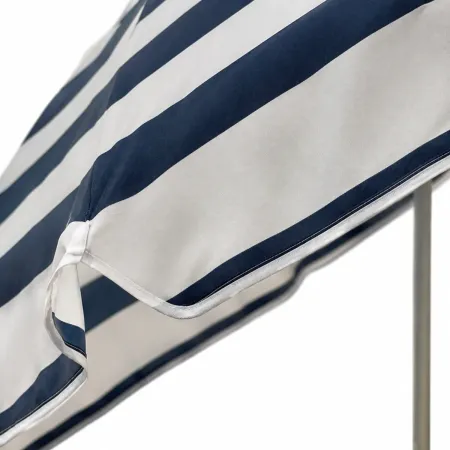 Ombrellone per Giardino 2x2 m Inclinabile Blu Bianco Sacca Tessuto