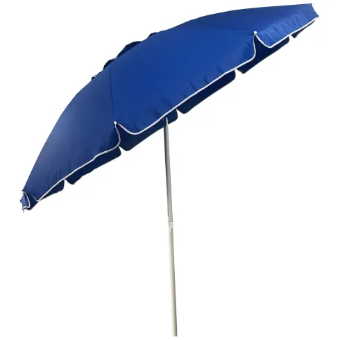 Ombrellone per Giardino Blu 2,4x2,4 m Alluminio Inclinabile con Sacca