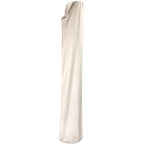Custodia Ombrellone per Giardino 4x4 Palo Decentrato Beige Poliestere