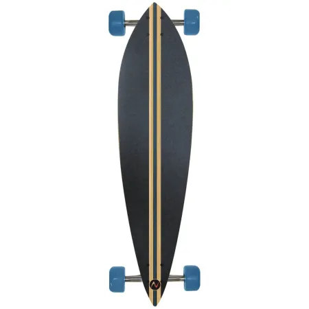 Longboard 96x24 Acero 8 Strati Skateboard Pintail Cuscinetti ABEC 7