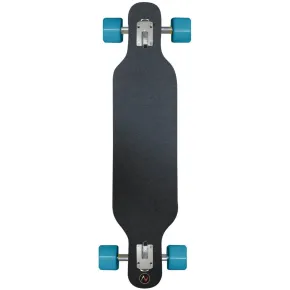 Longboard 97x23 Acero 8 Strati Skateboard Concavo Cuscinetti ABEC 7