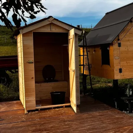 Casetta in Legno uso Bagno 140x190 cm