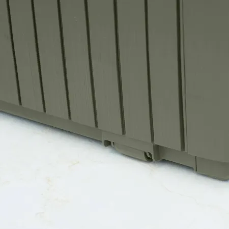 Baule Keter in Resina Effetto Legno Verde 123x53,5x57 250kg