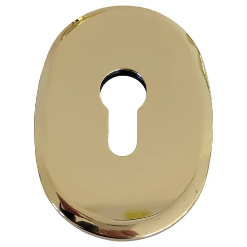 Kit Accessori Porta Blindata Ottone Lucido con Defender 55