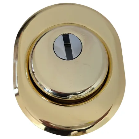Kit Accessori Porta Blindata Ottone Lucido con Defender 55