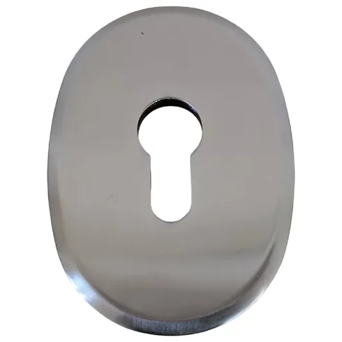 Kit Accessori Porta Blindata Cromo Satinato con Defender 55