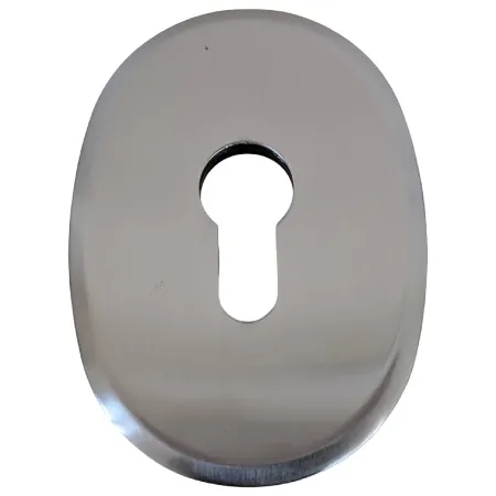 Kit Accessori Porta Blindata Cromo Satinato con Defender 55