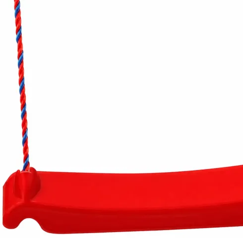Altalena da Giardino per Bambini Singola in Acciaio Blu Rosso EN-71