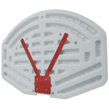 Tabellone Basket da Parete Canestro 45x45 cm Rete Impermeabile Esterno