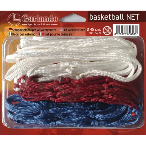 Tabellone Basket da Parete Canestro 45x45 cm Rete Impermeabile Esterno