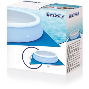 Telo Quadrato 335x335 Sotto Base per Piscine Fuoriterra Rotonde Tappetino Fondo 2