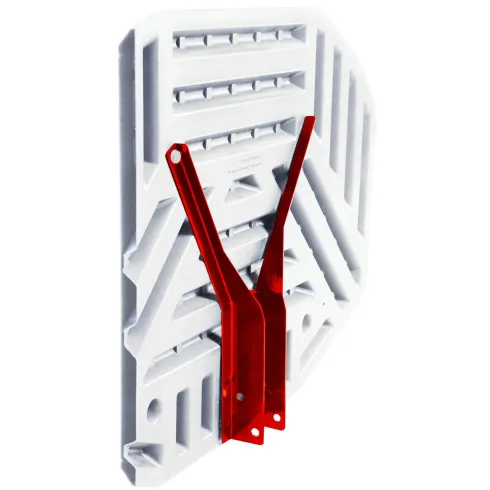 Tabellone Basket da Parete 110x70 Canestro 45x45 Rete Impermeabile