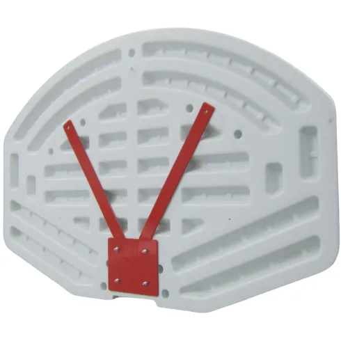 Tabellone Basket da Parete 110x70 Canestro 45x45 Rete Impermeabile