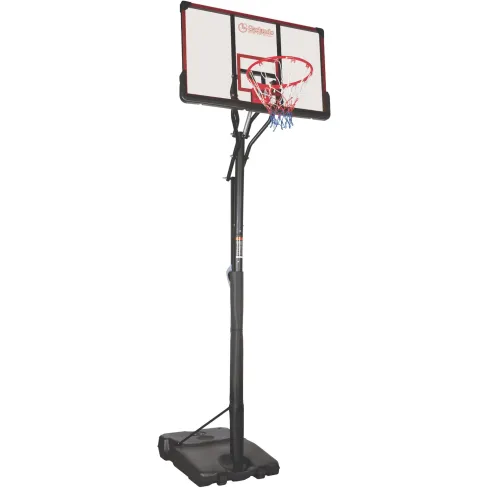 Colonna Basket Regolabile 225-305 Tabellone Acrilico Canestro Zavorra