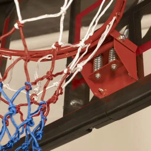 Colonna Basket Regolabile 225-305 Tabellone Acrilico Canestro Zavorra