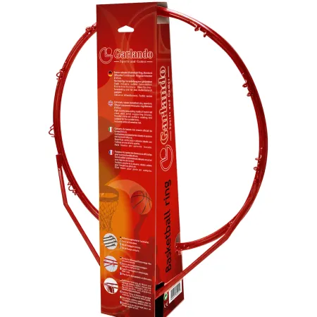 Canestro Basket 45x45 con Rete Impermeabile Kit Fissaggio a Parete