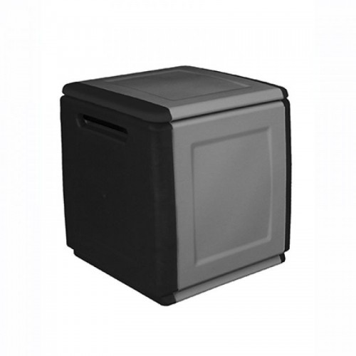 Baule in Resina Multiuso Mobile da Giardino per Interno Esterno Contenitore
