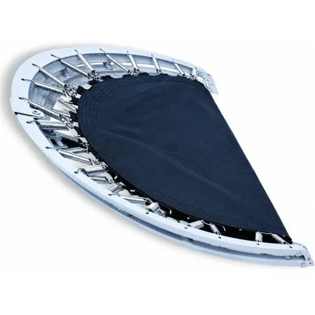 Trampolino Pieghevole Portatile 101 cm Molle Bambini Adulti da Interno