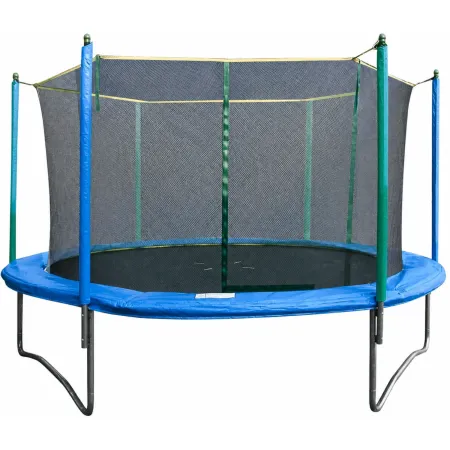 Trampolino Elastico 366 cm per Bambini Adulti Rete Sicurezza Esterno