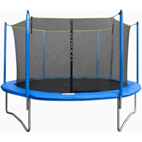 Trampolino Elastico 427 cm per Bambini Adulti Rete Sicurezza Esterno
