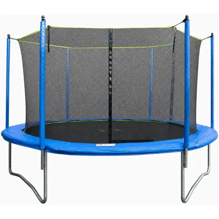 Trampolino Elastico 427 cm per Bambini Adulti Rete Sicurezza Esterno