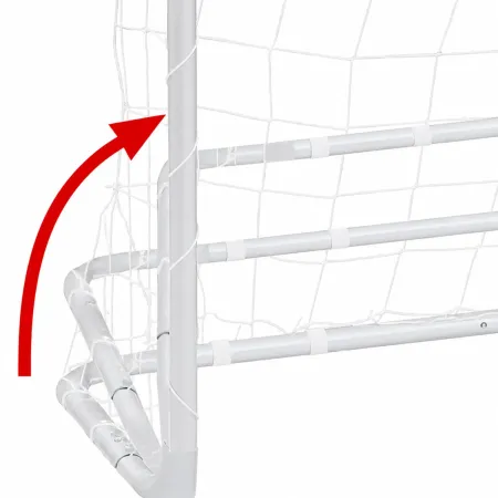 Porta da Calcio Pieghevole 90x60x50 cm Set 2 Porte da Esterno