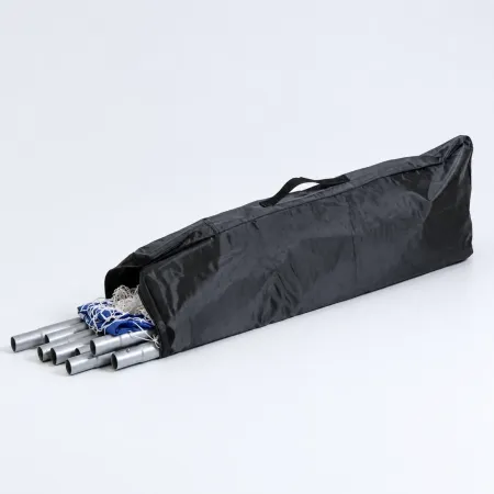 Set 2 Porte da Calcio 215x152 cm da Esterno con Borsa Trasporto