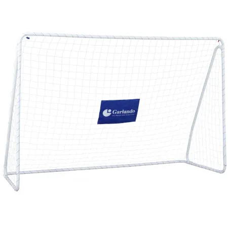 Porta da Calcio Regolamentare 3x2 m Bianco da Esterno Calcetto Tornei