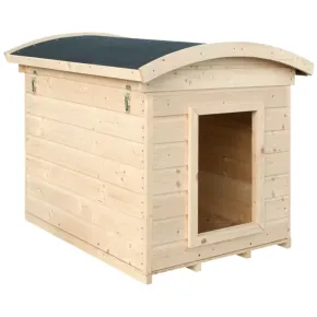 Cuccia per Cani in Legno 17 mm Taglia Media 90x73x85 cm Tetto OSB-3