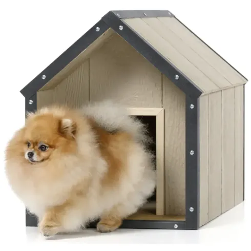 Cuccia per Cani in Legno 10 mm Piccola Taglia 74x45x58 cm LP SmartSide