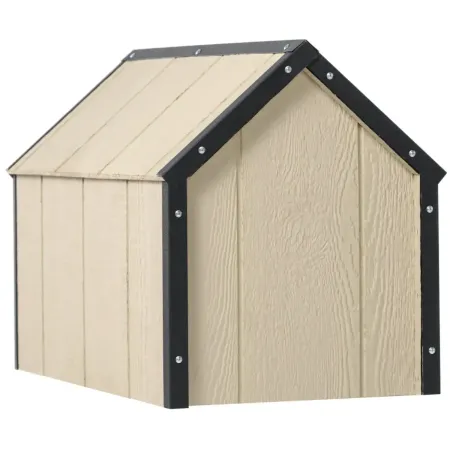 Cuccia per Cani in Legno 10 mm Piccola Taglia 74x45x58 cm LP SmartSide