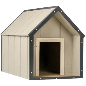 Cuccia per Cani in Legno 10 mm Taglia Media 95x54x68 cm LP SmartSide