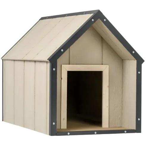Cuccia per Cani in Legno 10 mm Taglia Media 95x54x68 cm LP SmartSide