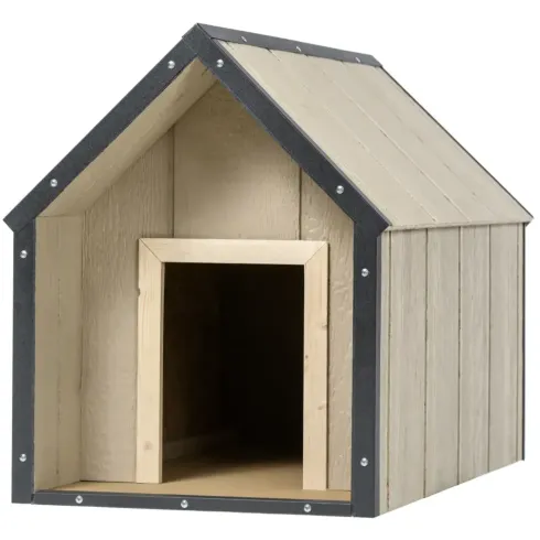 Cuccia per Cani in Legno 10 mm Taglia Media 95x54x68 cm LP SmartSide