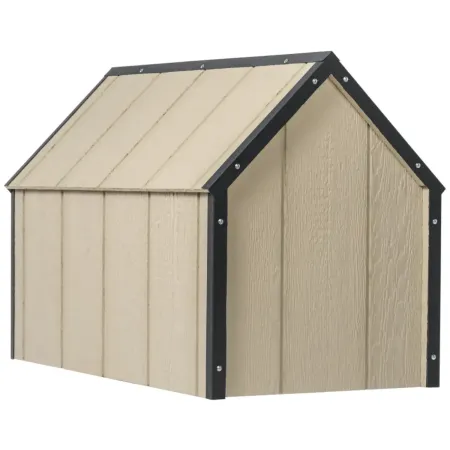 Cuccia per Cani in Legno 10 mm Taglia Media 95x54x68 cm LP SmartSide