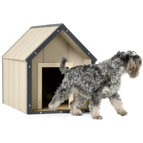 Cuccia per Cani in Legno 10 mm Taglia Media 95x54x68 cm LP SmartSide