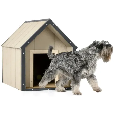 Cuccia per Cani in Legno 10 mm Taglia Media 95x54x68 cm LP SmartSide