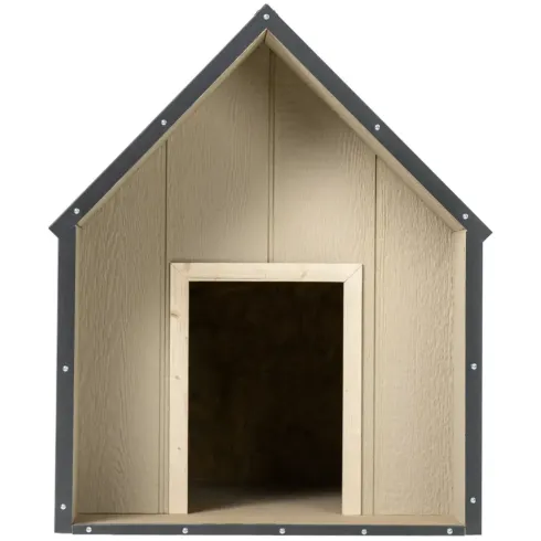 Cuccia per Cani in Legno 10 mm Taglia Grande 116x77x94 cm LP SmartSide