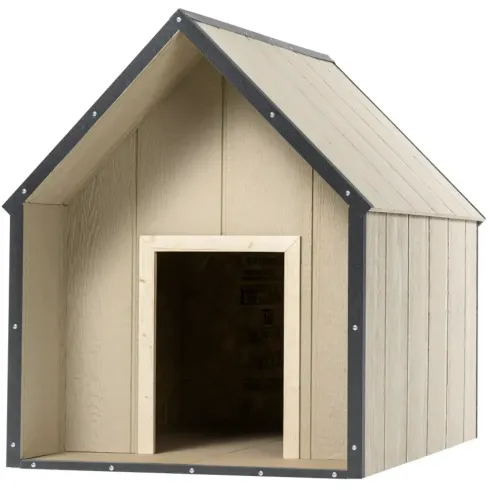 Cuccia per Cani in Legno 10 mm Taglia Grande 116x77x94 cm LP SmartSide