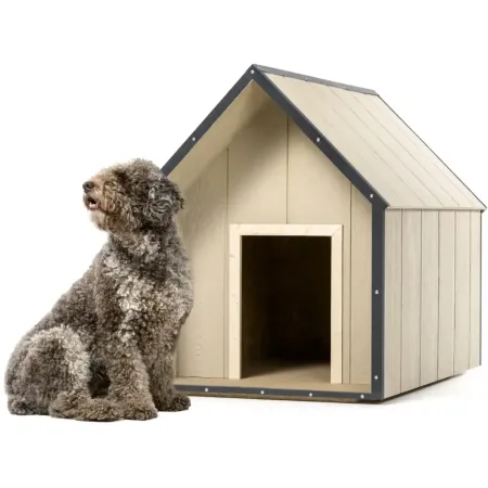 Cuccia per Cani in Legno 10 mm Taglia Grande 116x77x94 cm LP SmartSide