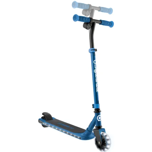 Monopattino Elettrico 2 Ruote per Bambini 80W Regolabile Blu
