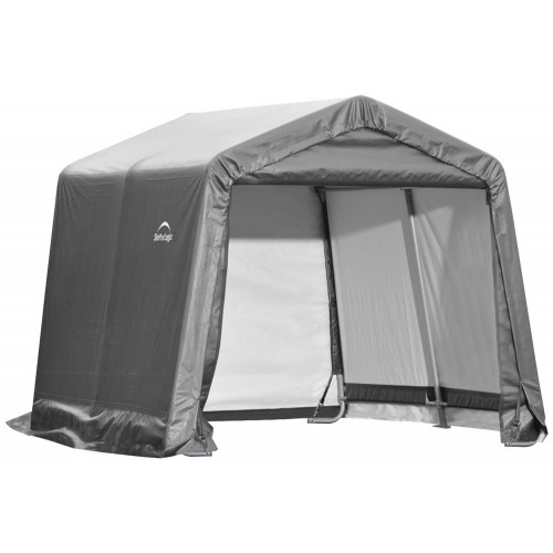 Capanno Gazebo Rimessa per Attrezzi da Giardino Arredo Esterno Capannone in PVC 