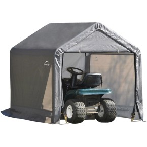 Capanno Gazebo Rimessa per Attrezzi da Giardino Arredo Esterno Capannone in PVC 
