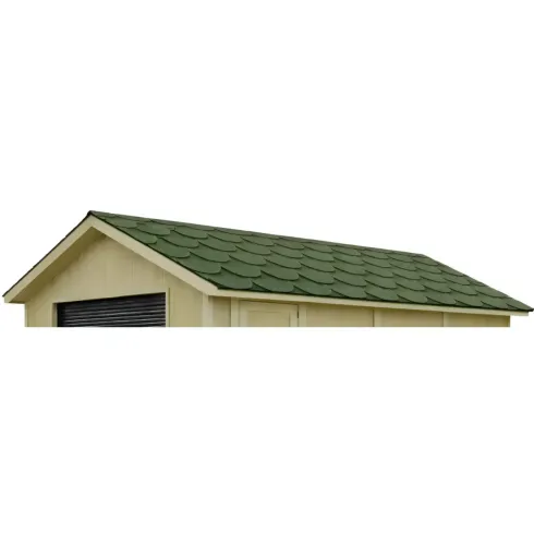 Tegole Bituminose Beaver Verde Copertura Tetto Casetta 4x3 da Giardino