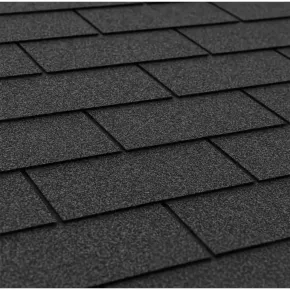 Tegole Bituminose Rettangolari Nero Copertura Casetta Giardino 4x3