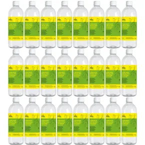 24 Flaconi 1L Bioetanolo con Citronella per Biocamini da Esterno