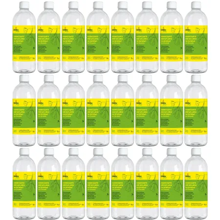 24 Flaconi 1L Bioetanolo con Citronella per Biocamini da Esterno