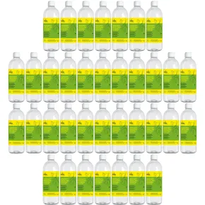 36 Flaconi 1L Bioetanolo con Citronella per Biocamini da Esterno