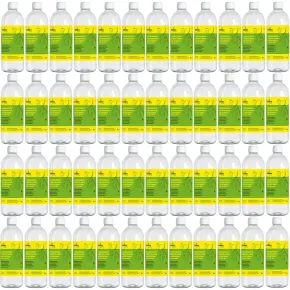 48 Flaconi 1L Bioetanolo con Citronella per Biocamini da Esterno